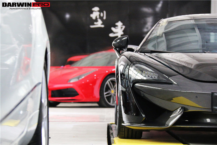 2015 - 2020 McLaren 540c/570s Front Bumper Side Splitter