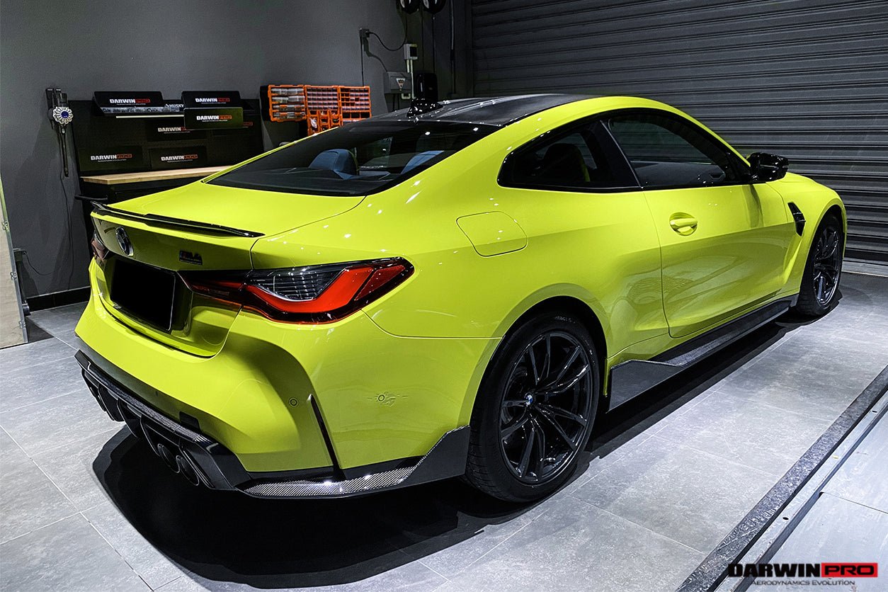 2021-2025 BMW M4 G82/G83 M3 G80 Carbon Fiber Rear Diffuser Trim Replacement Lip