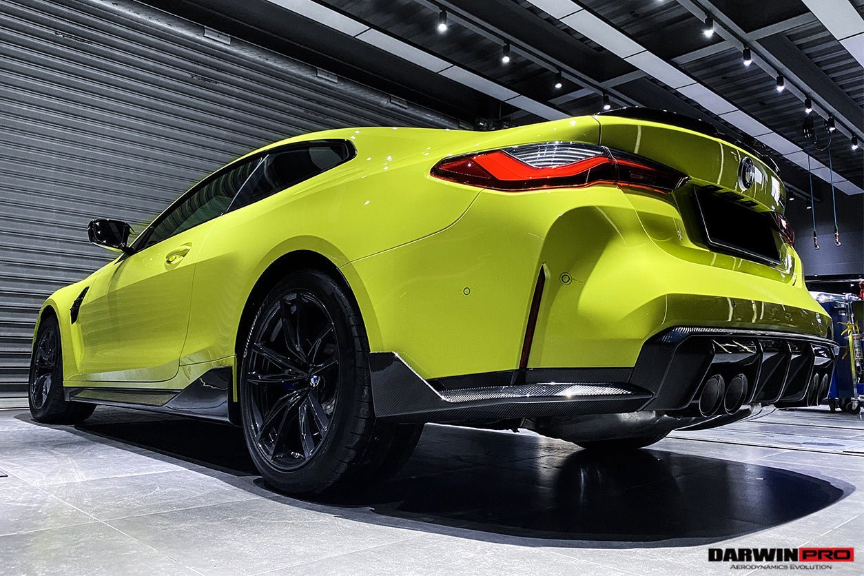 2021-2025 BMW M4 G82/G83 M3 G80 Carbon Fiber Rear Diffuser Trim Replacement Lip