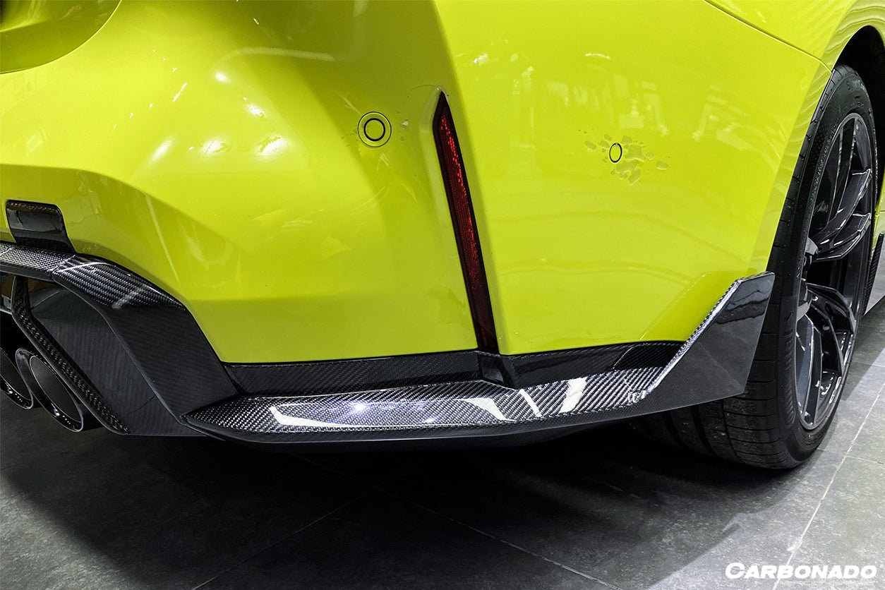 2021-2025 BMW M4 G82 G83 MP Style Carbon Fiber Rear Caps