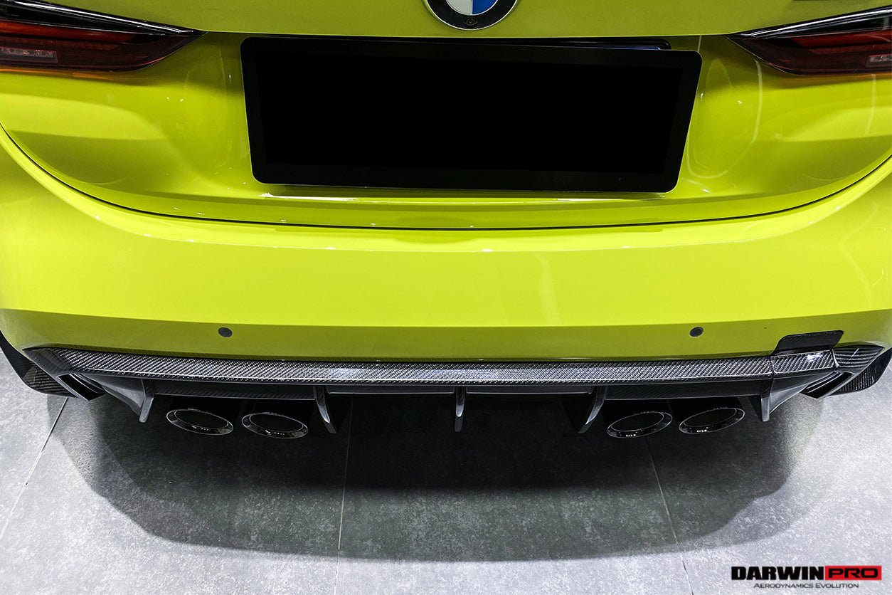 2021-2025 BMW M4 G82/G83 M3 G80 Carbon Fiber Rear Diffuser Trim Replacement Lip