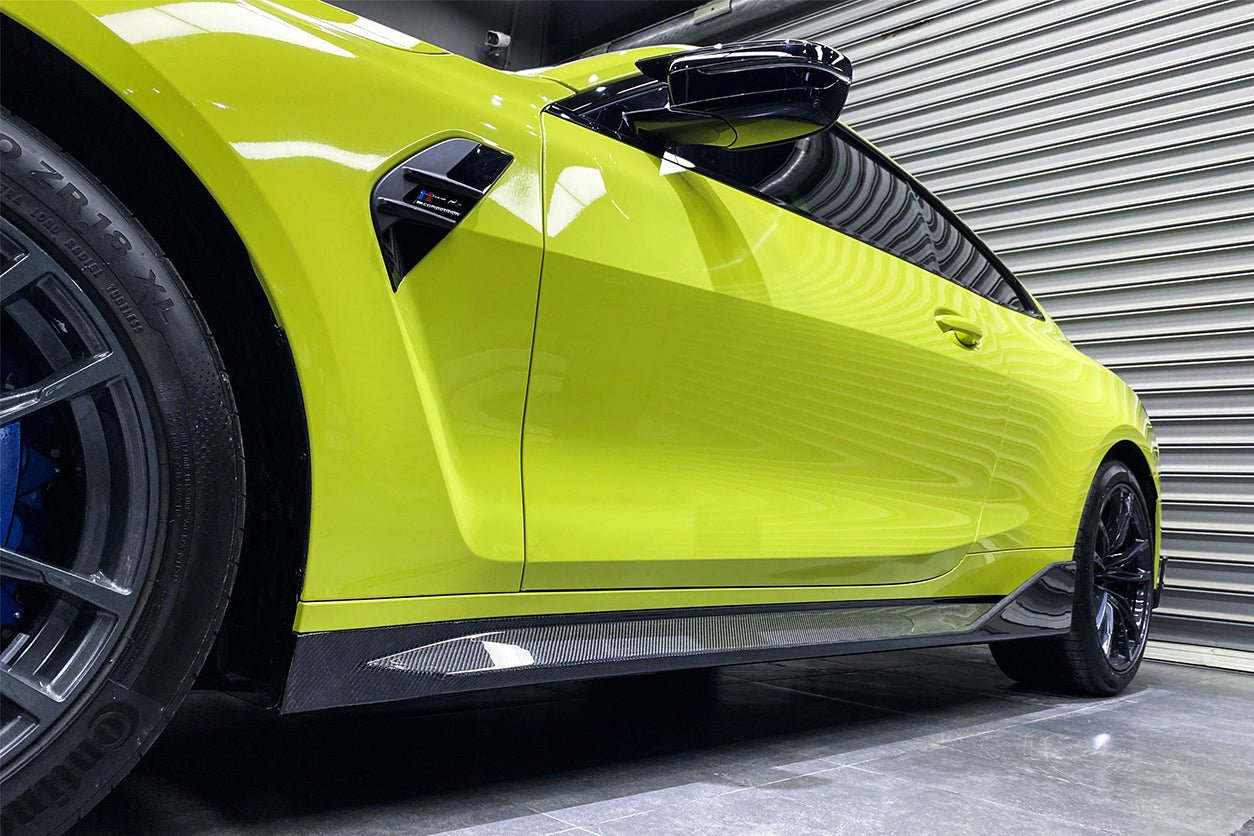 2021-2025 BMW M4 G82 G83 MP Style Carbon Fiber Side Skirts
