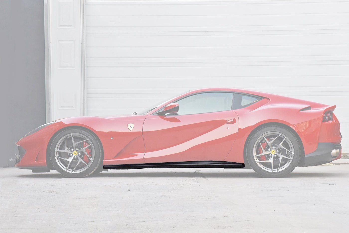 2017 - 2024 Ferrari 812 Superfast & GTS OEM Style Dry Carbon Fiber Side Skirts