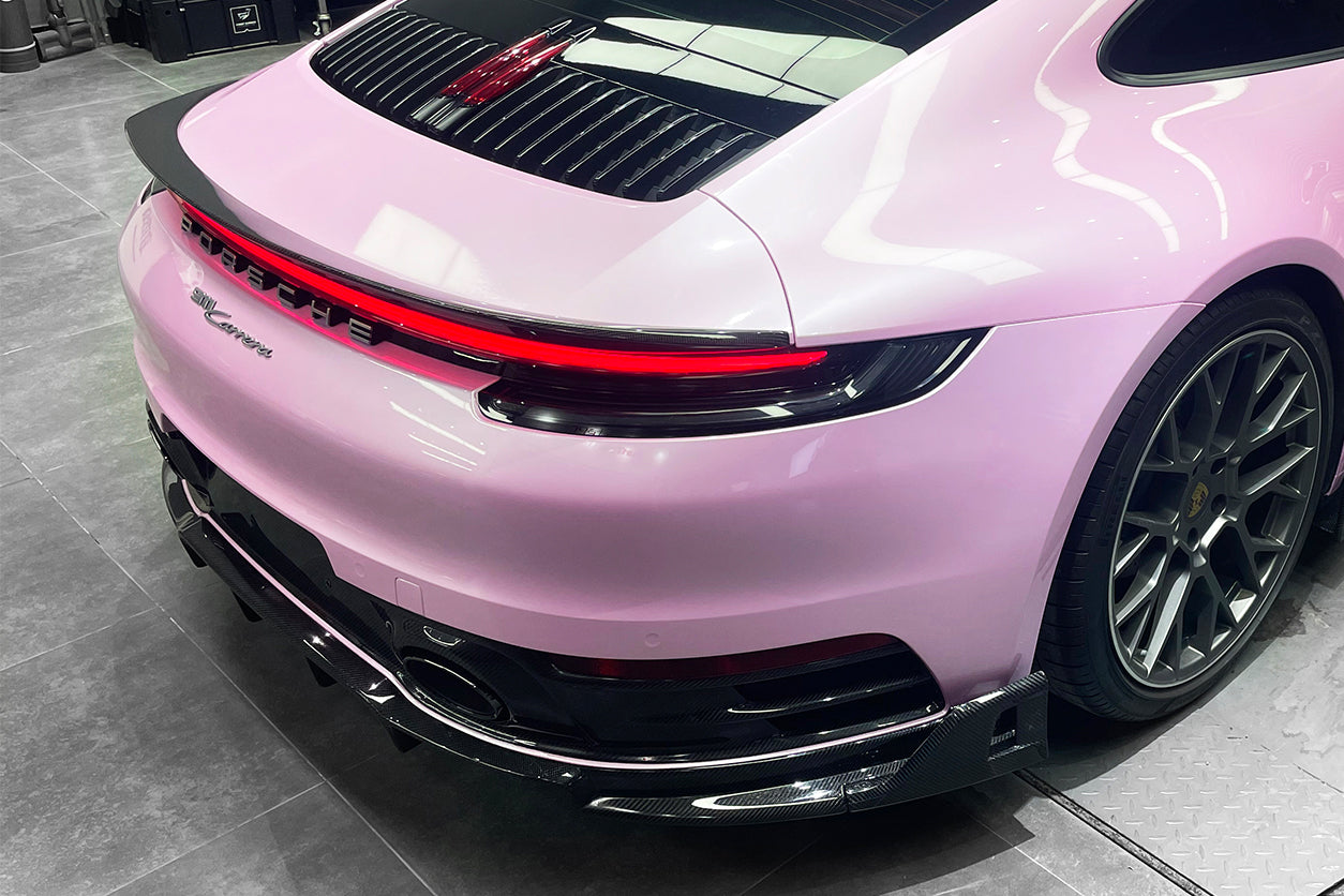 2019 - 2023 Porsche 911 992 Carrera S & 4 & 4S & Targa & Cabriolet BKSS Style Trunk Wing
