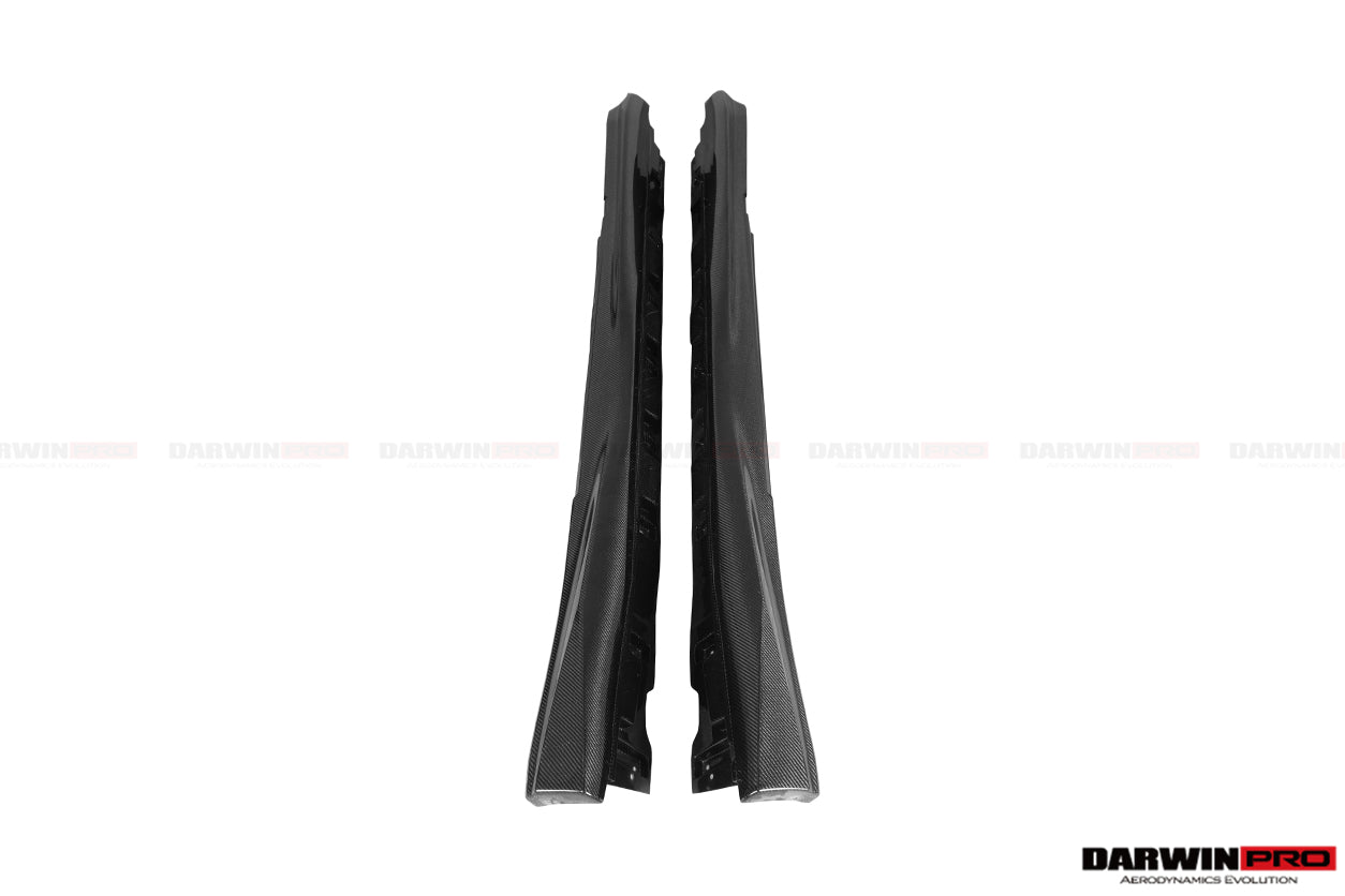 2017 - 2022 Nissan GTR R35 EBA Carbon Fiber Side Skirts