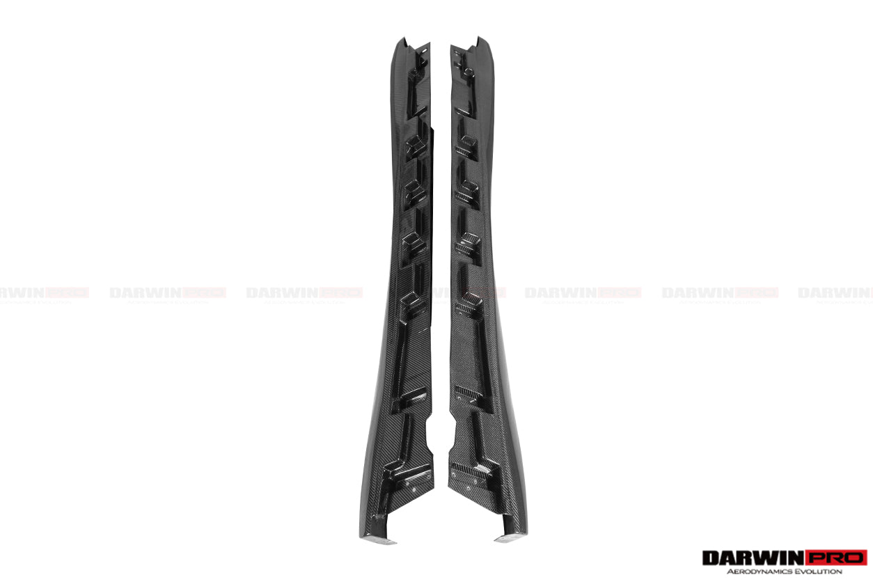 2017 - 2022 Nissan GTR R35 EBA Carbon Fiber Side Skirts