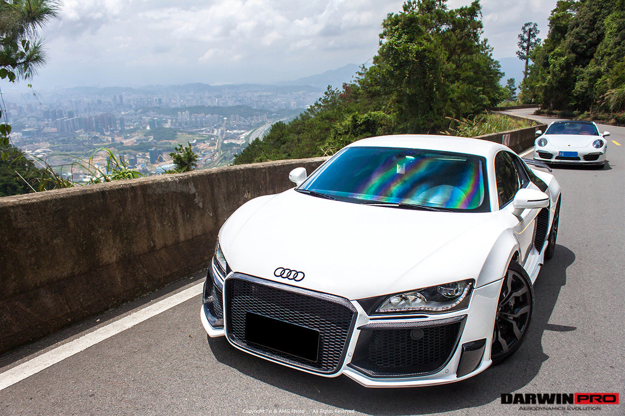 2006 - 2015 Audi R8 Coupe & Spyder DPGT Style Front Bumper