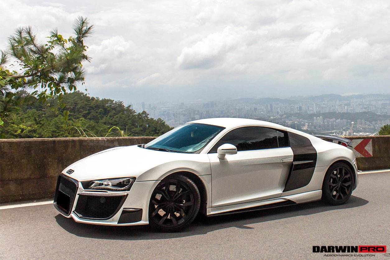 2006 - 2015 Audi R8 Coupe & Spyder DPGT Style Side Skirts
