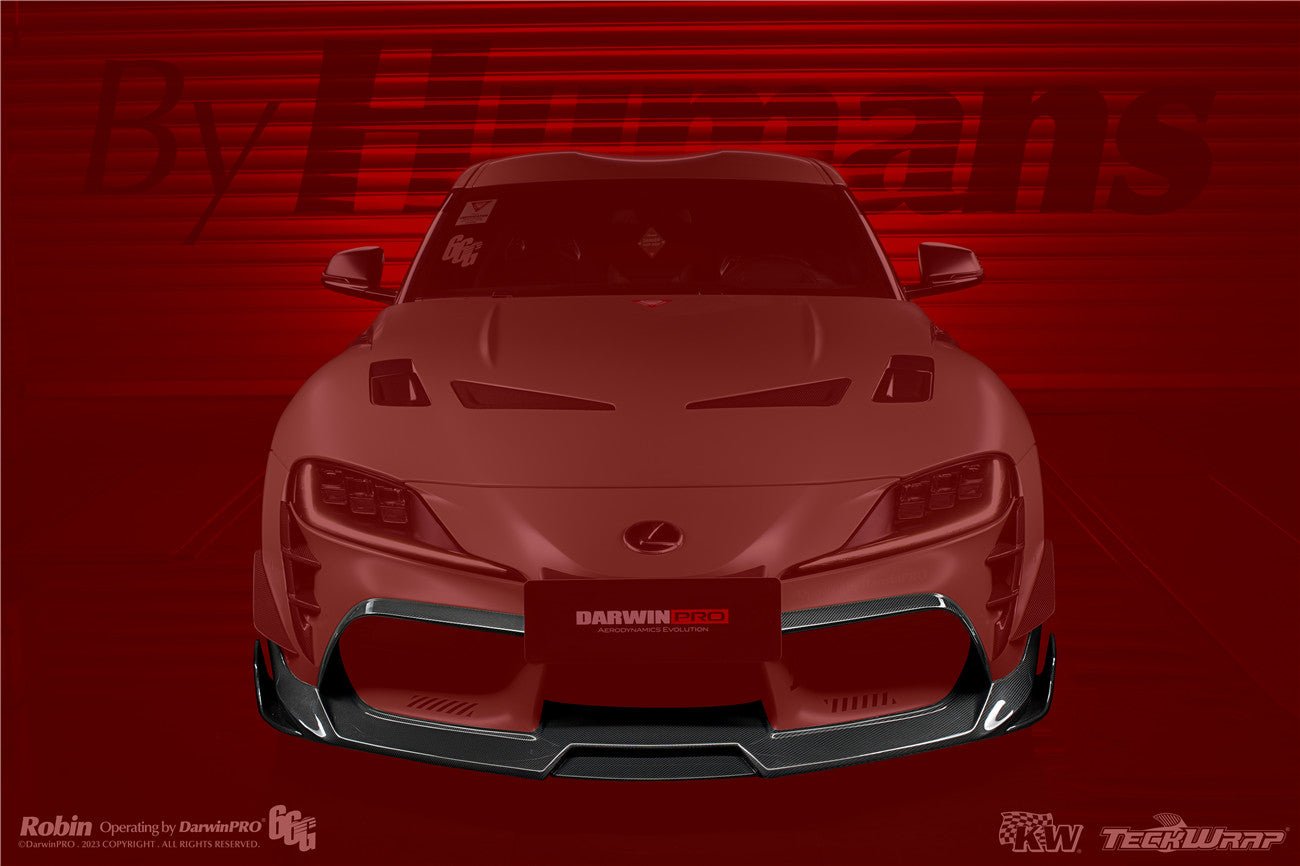 2019 - 2025 Toyota GR Supra (J29 & DB) A90 A91 BKSS Style Carbon Fiber Front Lip