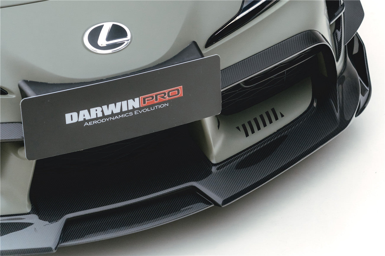 2019 - 2025 Toyota GR Supra (J29 & DB) A90 A91 BKSS Style Carbon Fiber Front Lip