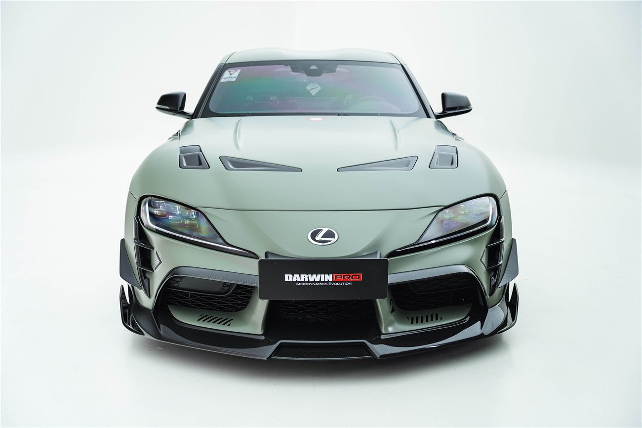 2019 - 2025 Toyota GR Supra (J29 & DB) A90 A91 BKSS Style Carbon Fiber Front Lip