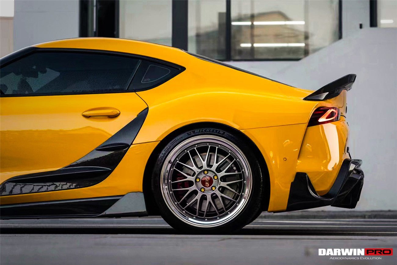 2019 - 2025 Toyota GR Supra (J29 & DB) A90 A91 BKSS Style Carbon Fiber Rear Diffuser Lip