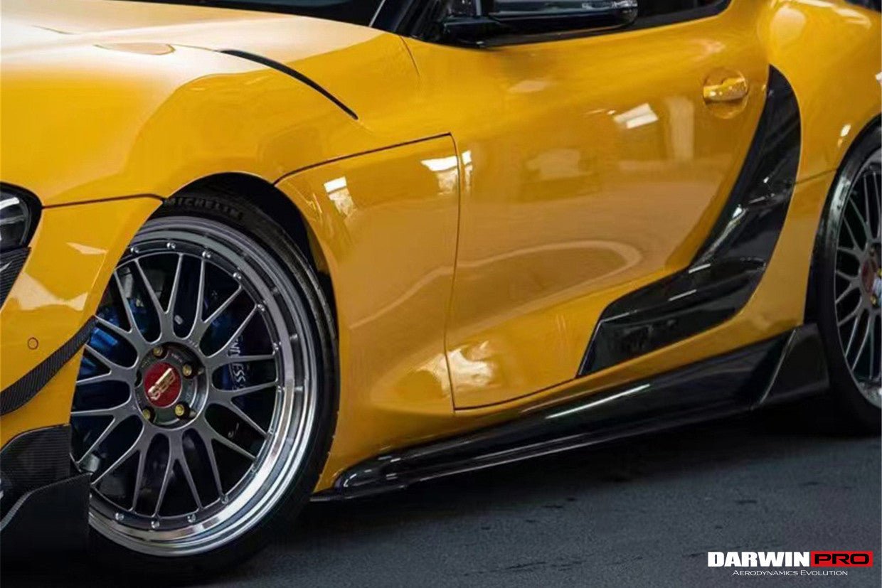 2019 - 2025 Toyota GR Supra (J29 & DB) A90 A91 OEM Style Carbon Fiber Door Penal Garnish Trim Replacement