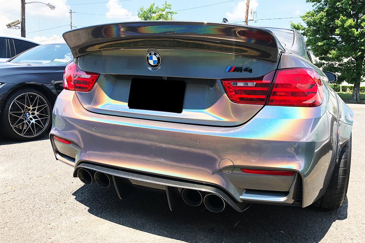 2014-2020 BMW F82/F83 M4 DE Style Rear Diffuser