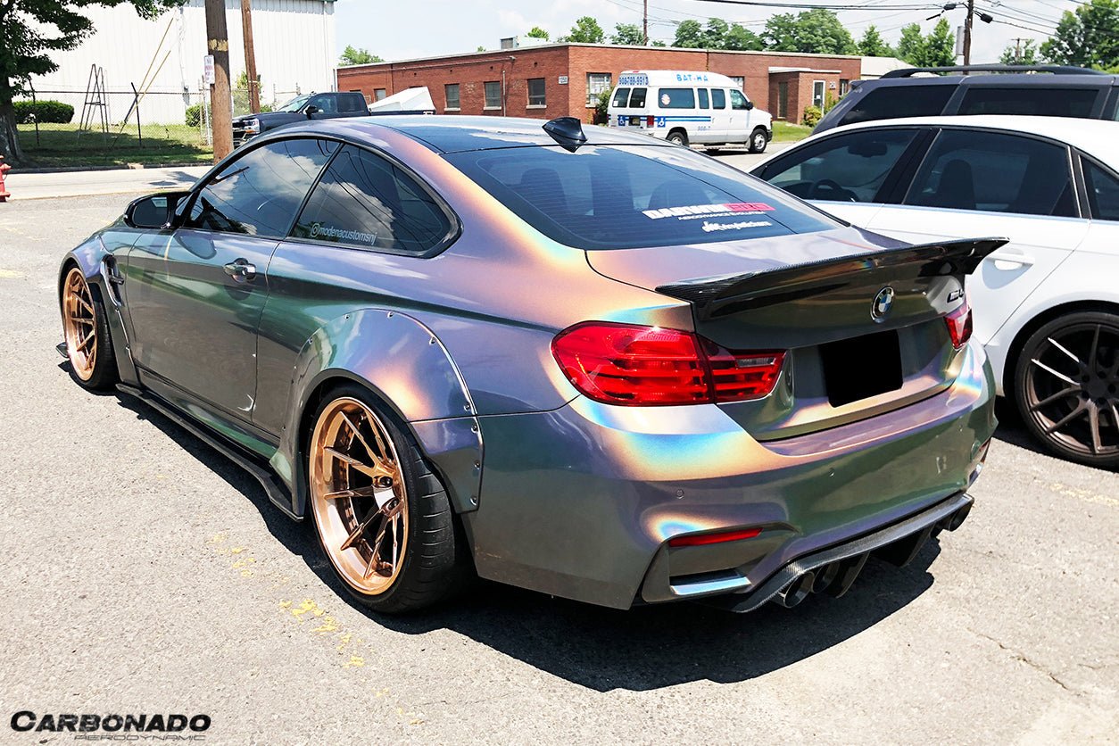 2014-2020 BMW F82/F83 M4 DE Style Rear Diffuser