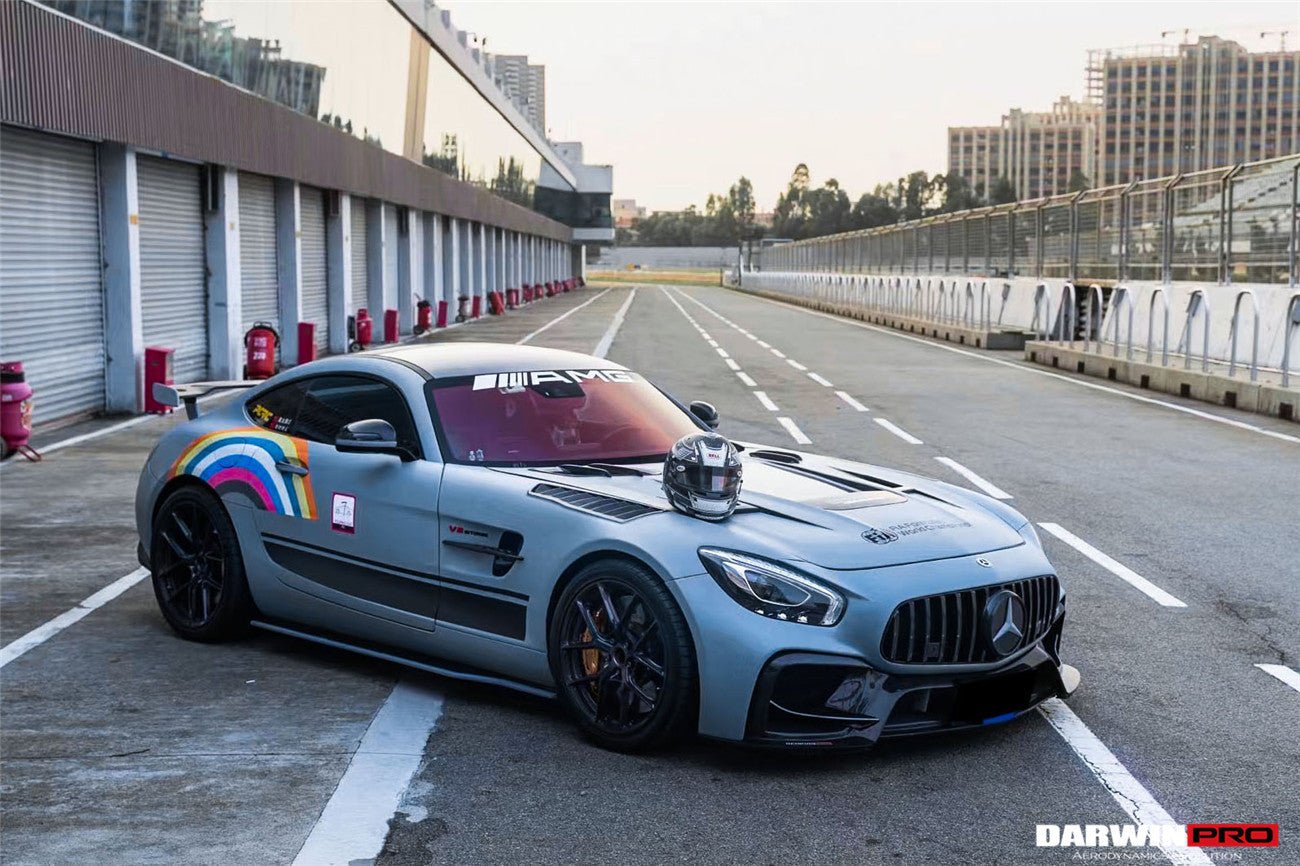 2015 - 2021 Mercedes Benz AMG GT/GTS/GTC/GTR BK Style Partial Carbon Fiber Front Fender