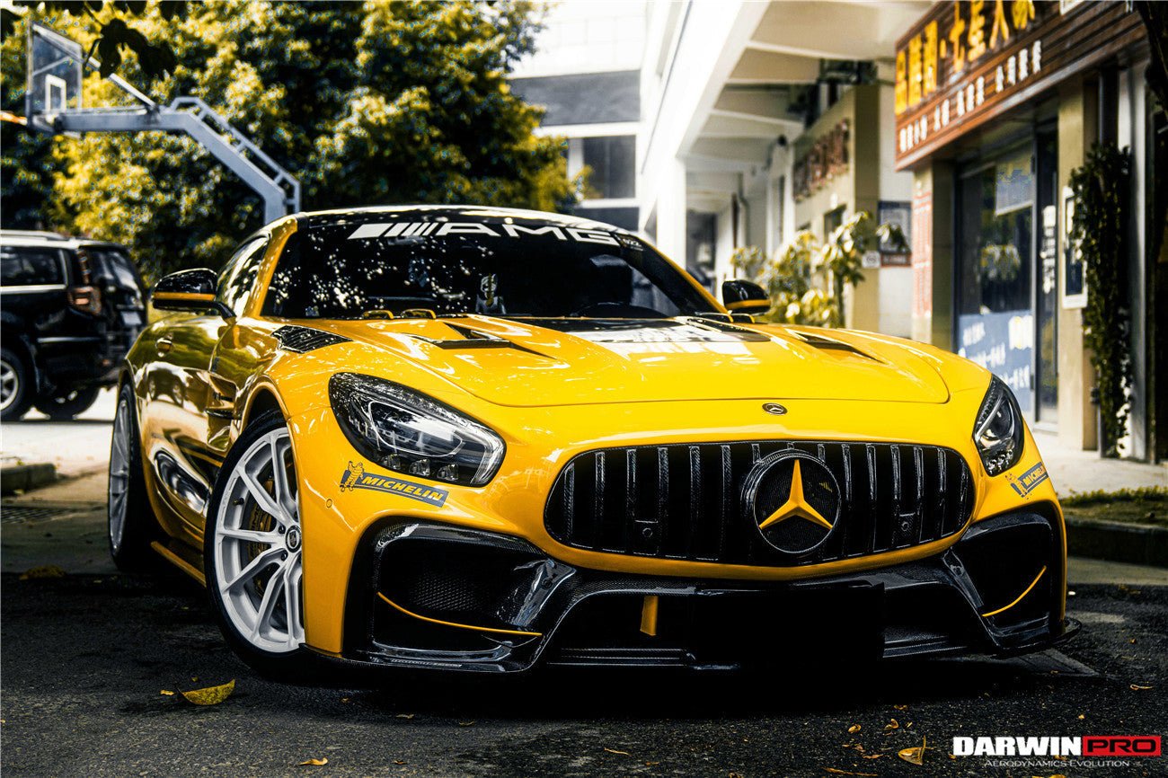 2015 - 2021 Mercedes Benz AMG GT/GTS/GTC/GTR BK Style Partial Carbon Fiber Front Fender