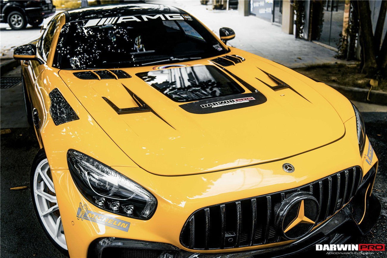 2015 - 2021 Mercedes Benz AMG GT/GTS/GTC/GTR BK Style Partial Carbon Fiber Front Fender