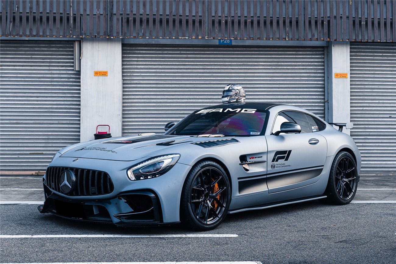 2015 - 2021 Mercedes Benz AMG GT/GTS/GTC/GTR BK Style Partial Carbon Fiber Front Fender
