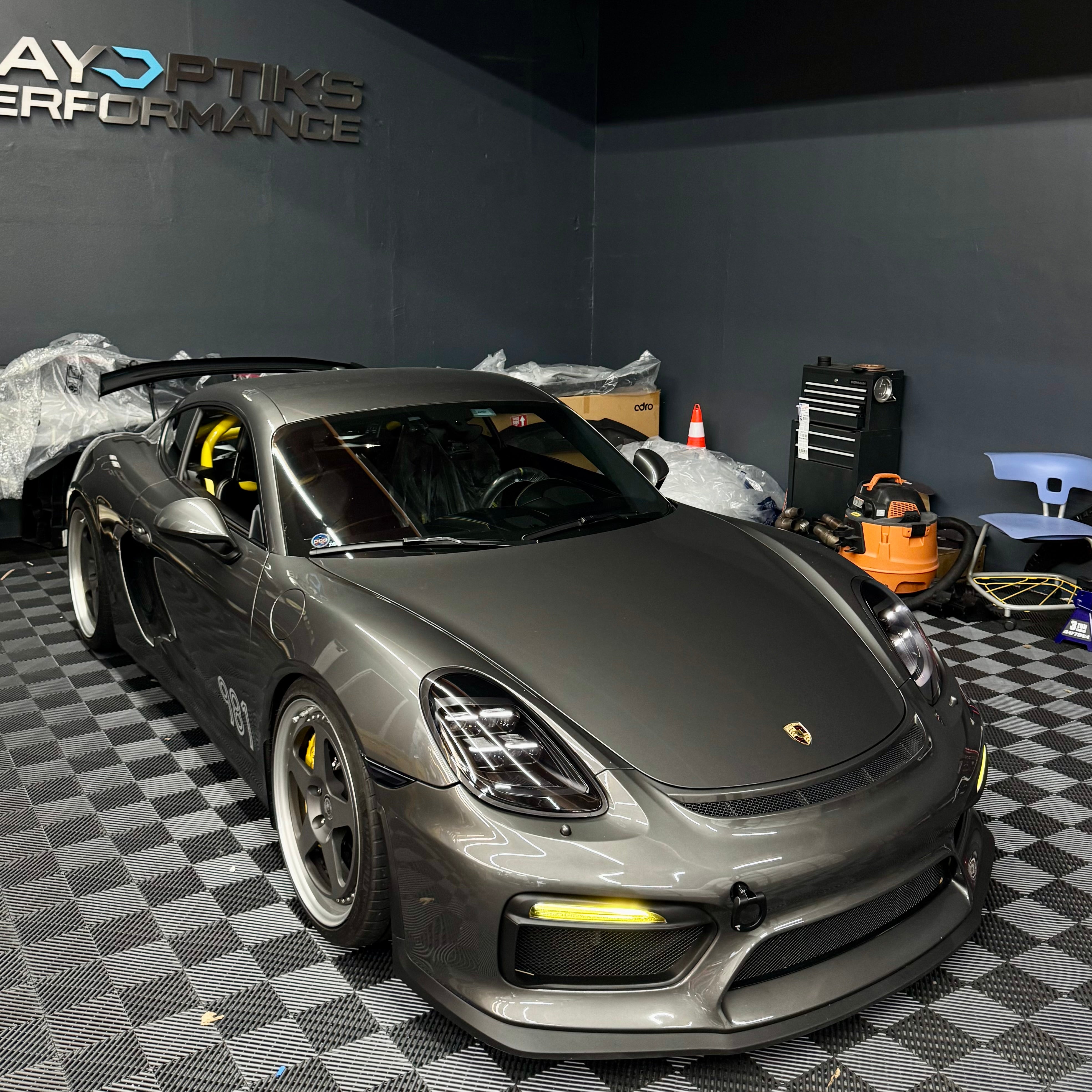 Matrix Style LED Headlights for Porsche 981 Boxster Cayman / GT4 (2013 - 2016)