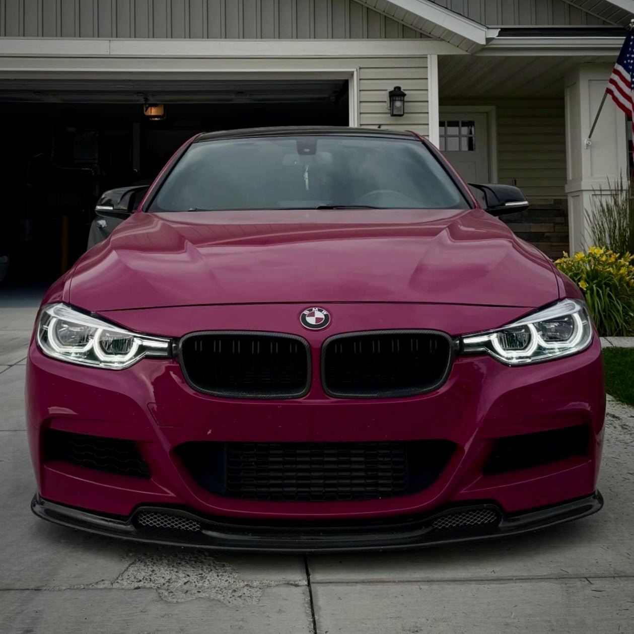 BRAND NEW OVERSTOCK F30 3 Series LCI Style LED Headlights V2 CSL Yellow/White 2012 - 2019