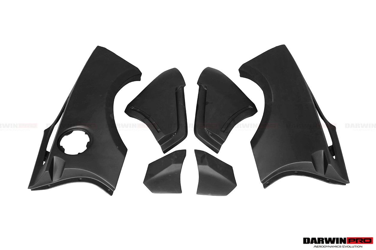 2013-2017 Corvette C7 Z51 BKSS Style Fiber Reinforce Polymer Wide Rear Fender