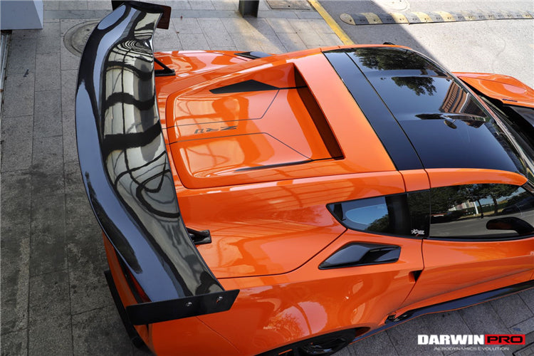 2013 - 2019 Corvette C7 Z06 Z51 Grandsport BKSS Style Carbon Fiber Trunk Cover
