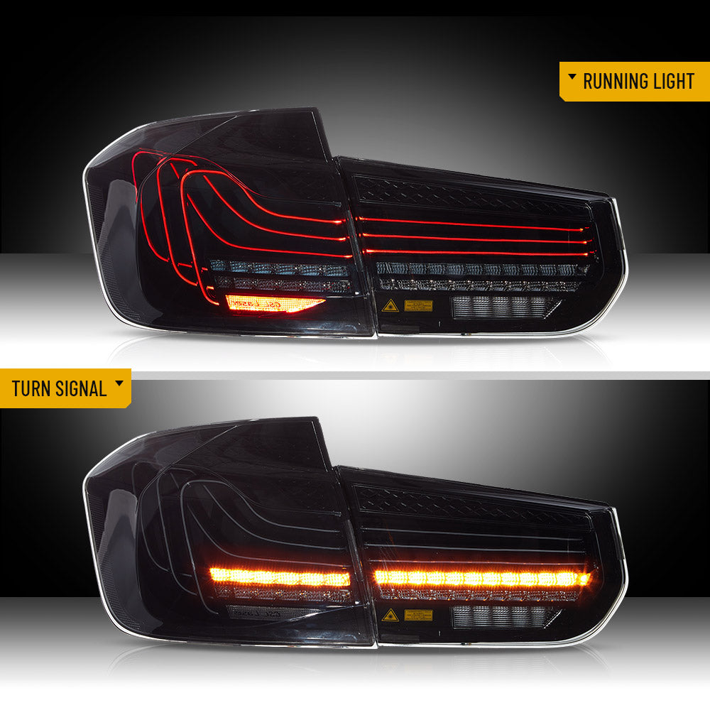 BMW 3-Series F30 F80 CSL Style Laser Taillights 2012-2019