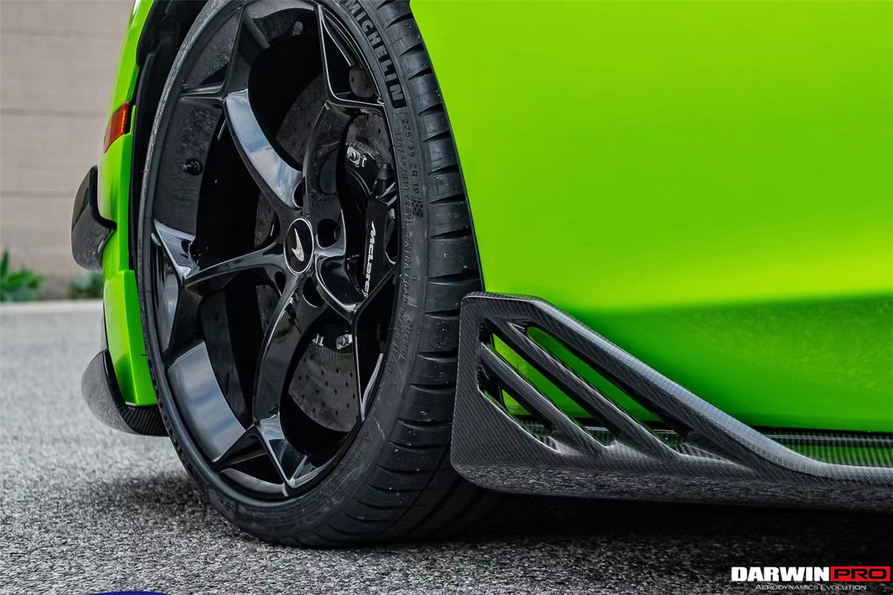 2015 - 2021 McLaren 600lt 540C 570S BKSS Style Cabon Fiber Side Skirts Under Board