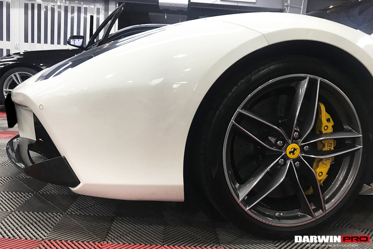 2015-2020 Ferrari 488 GTB & Spider Carbon Fiber Front Lip
