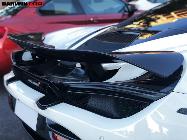2017-2023 McLaren 720s Carbon Fiber Trunk Spoiler - DarwinPRO Aerodynamics