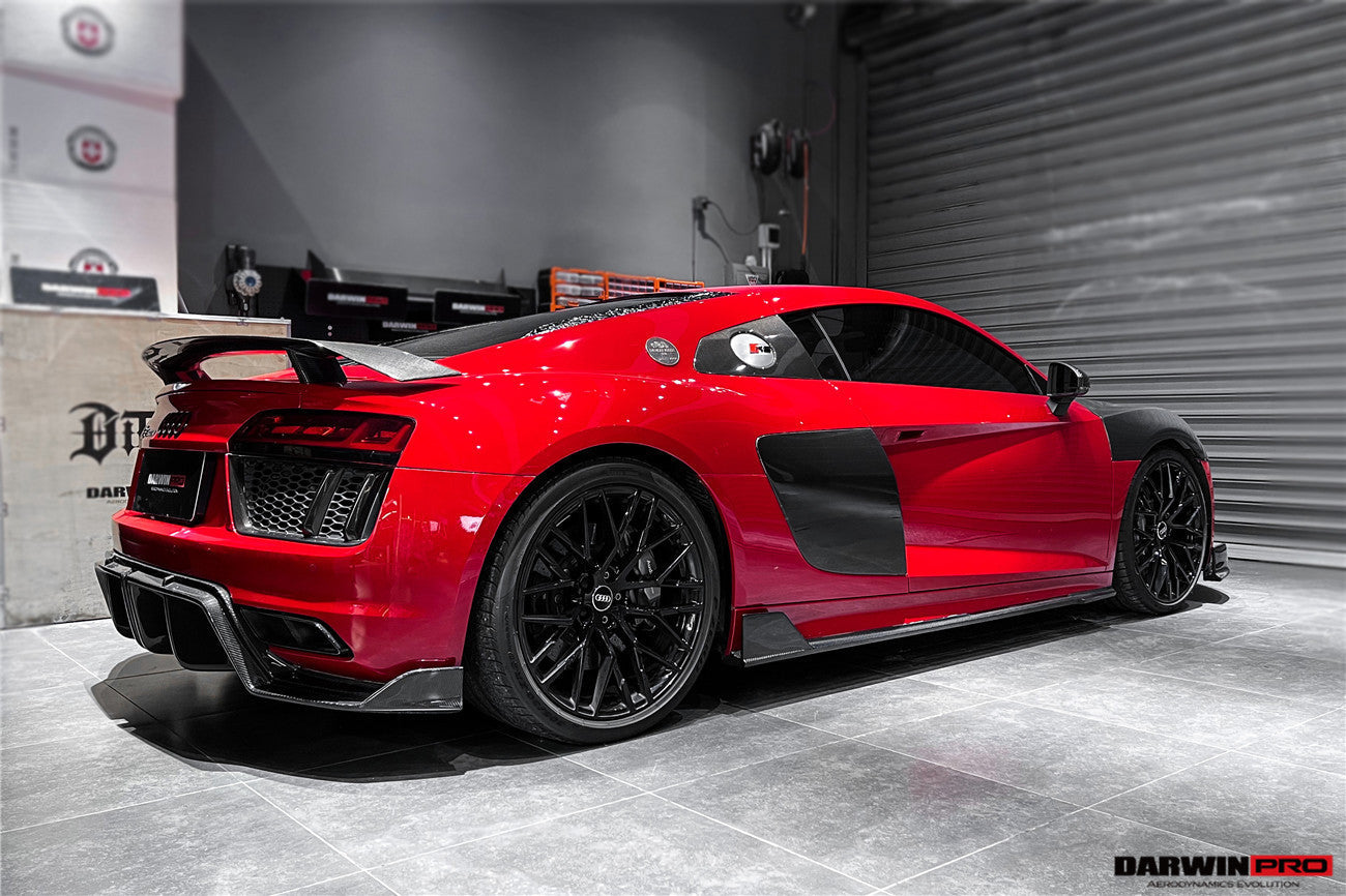 2016 - 2018 Audi R8 Coupe iMP Performance Carbon Fiber Side Skirts Under Board