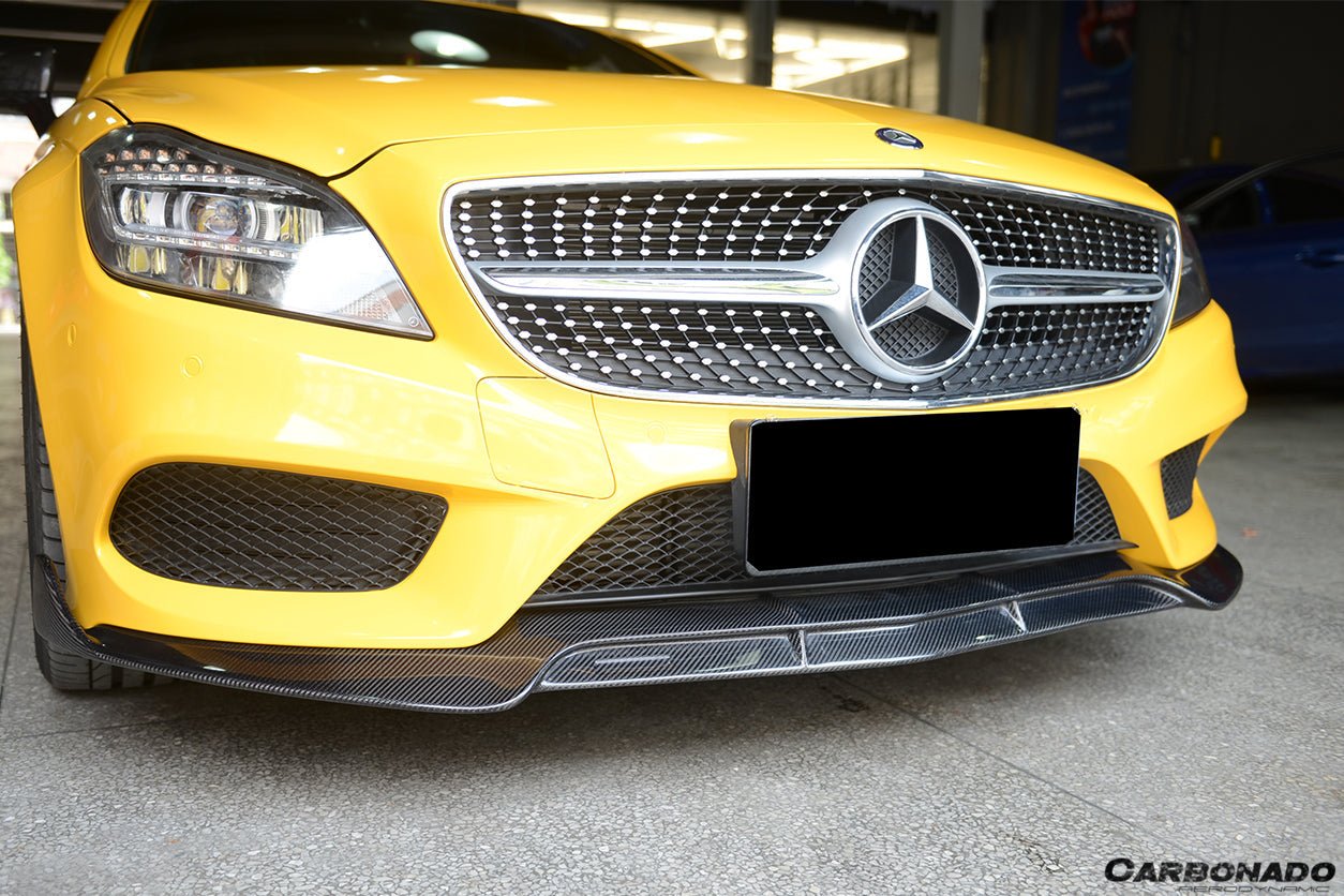 2014 - 2017 Mercedes Benz CLS Class W218 Sport BRS Style Front Lip (Not Fit AMG)