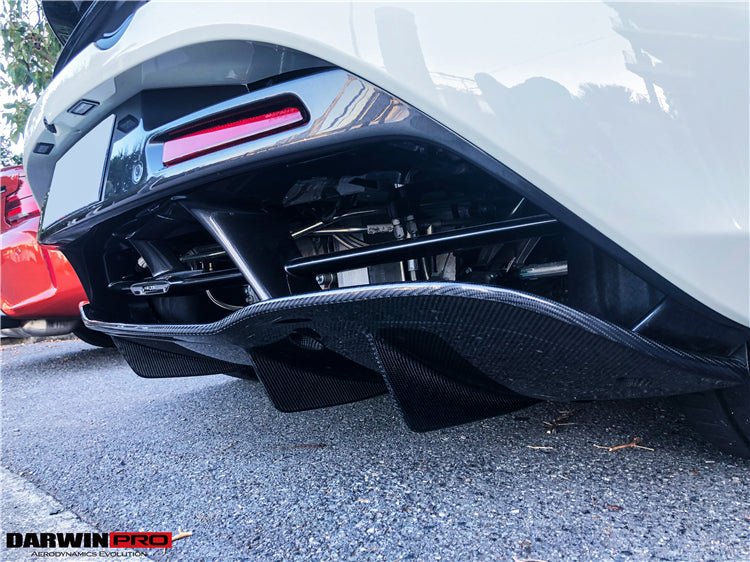2017 - 2020 McLaren 720S Carbon Fiber Rear Bumper Center Valance