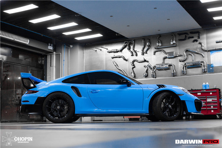 2013 - 2019 Porsche 991 Turbo/S GT2RS Carbon Fiber Side Skirts