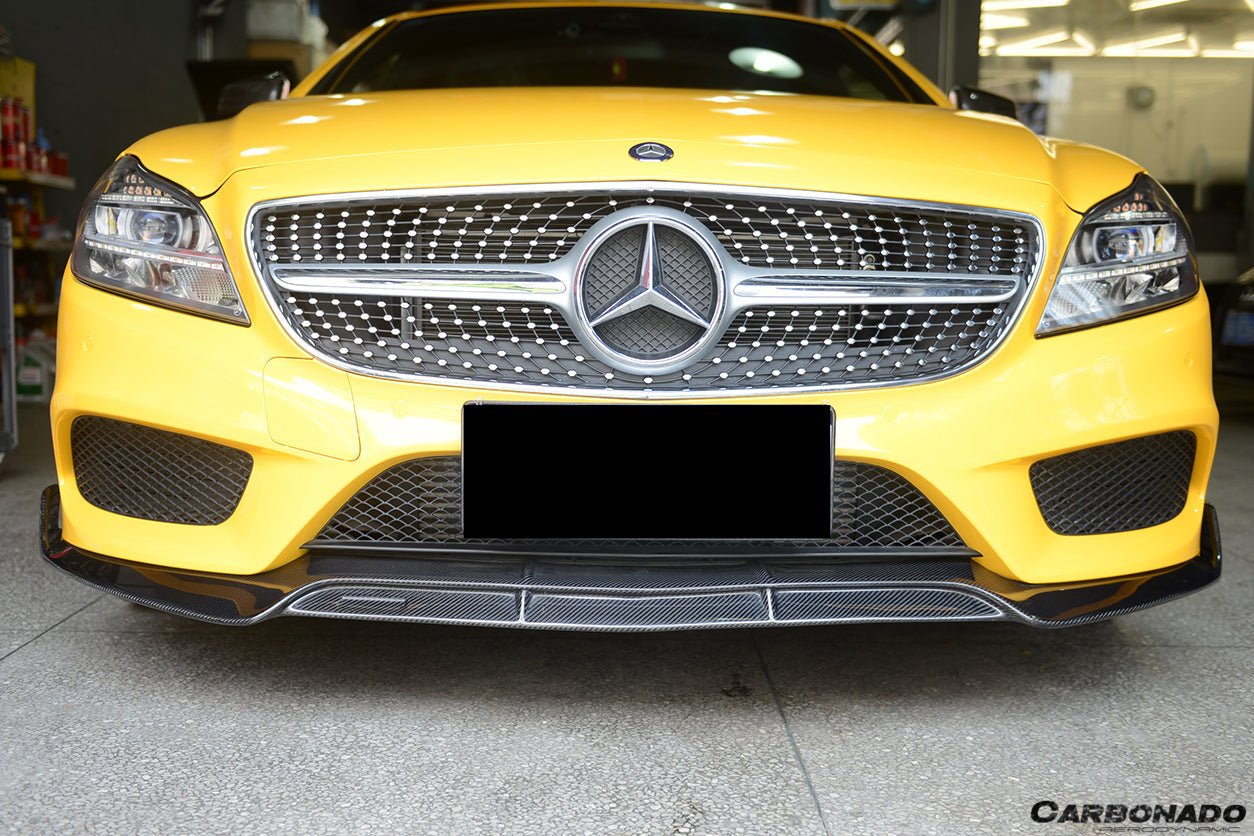 2014 - 2017 Mercedes Benz CLS Class W218 Sport BRS Style Front Lip (Not Fit AMG)