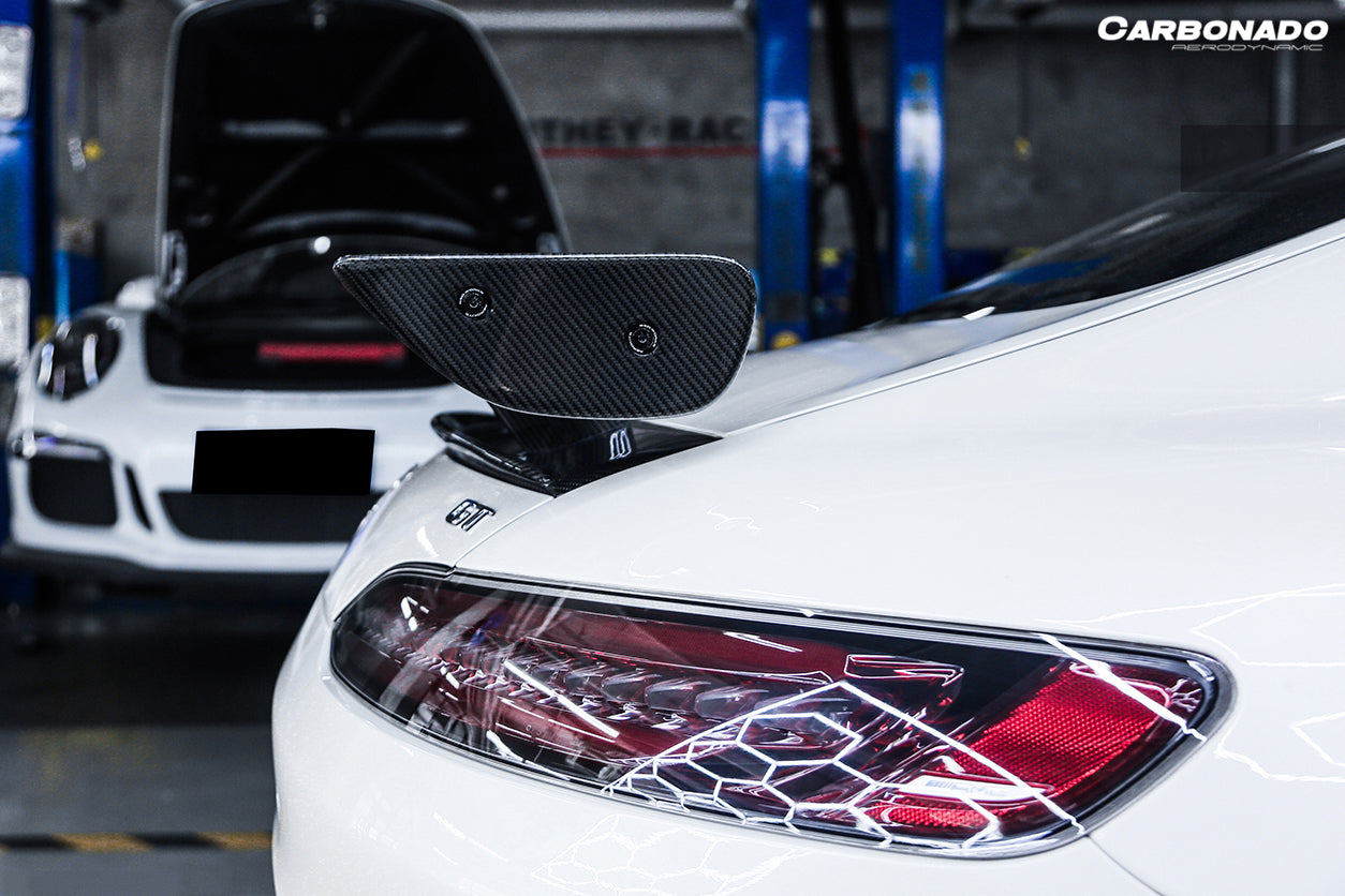 2015 - 2020 Mercedes Benz AMG GT/GTS/GTC RZS Style Carbon Fiber Trunk Spoiler