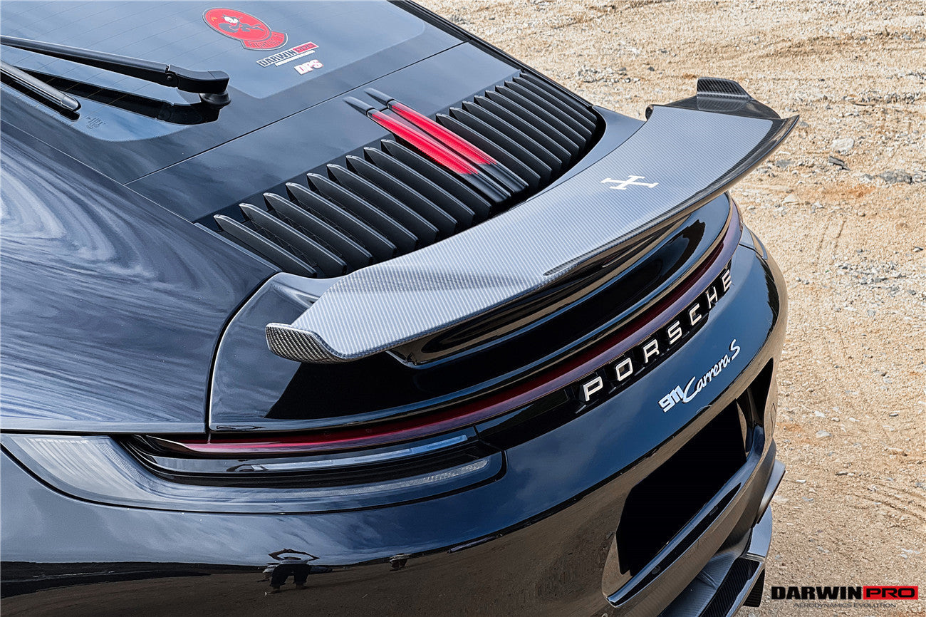 2019 - 2023 Porsche 911 992 Carrera S & 4 & 4S BKSSII Style Trunk Wing