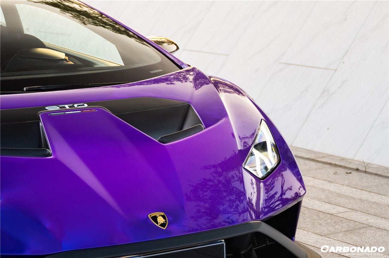 2021 - 2025 Lamborghini Huracan STO Dry Carbon Fiber Hood Vents