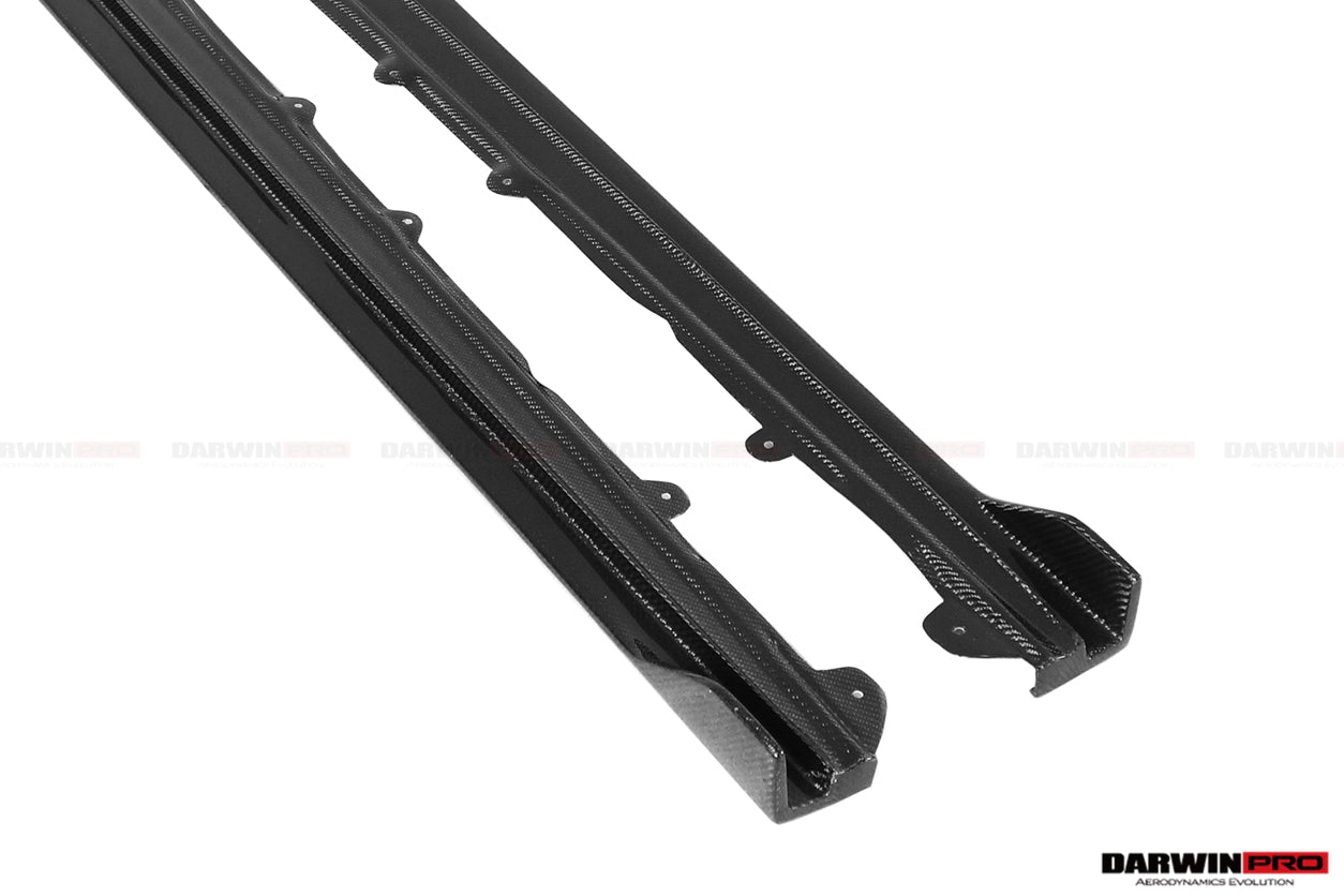 2018-2022 BMW 8 Series G14 Convertible/G15 Coupe IMP Performance Carbon Fiber Side Skirts (Add On)