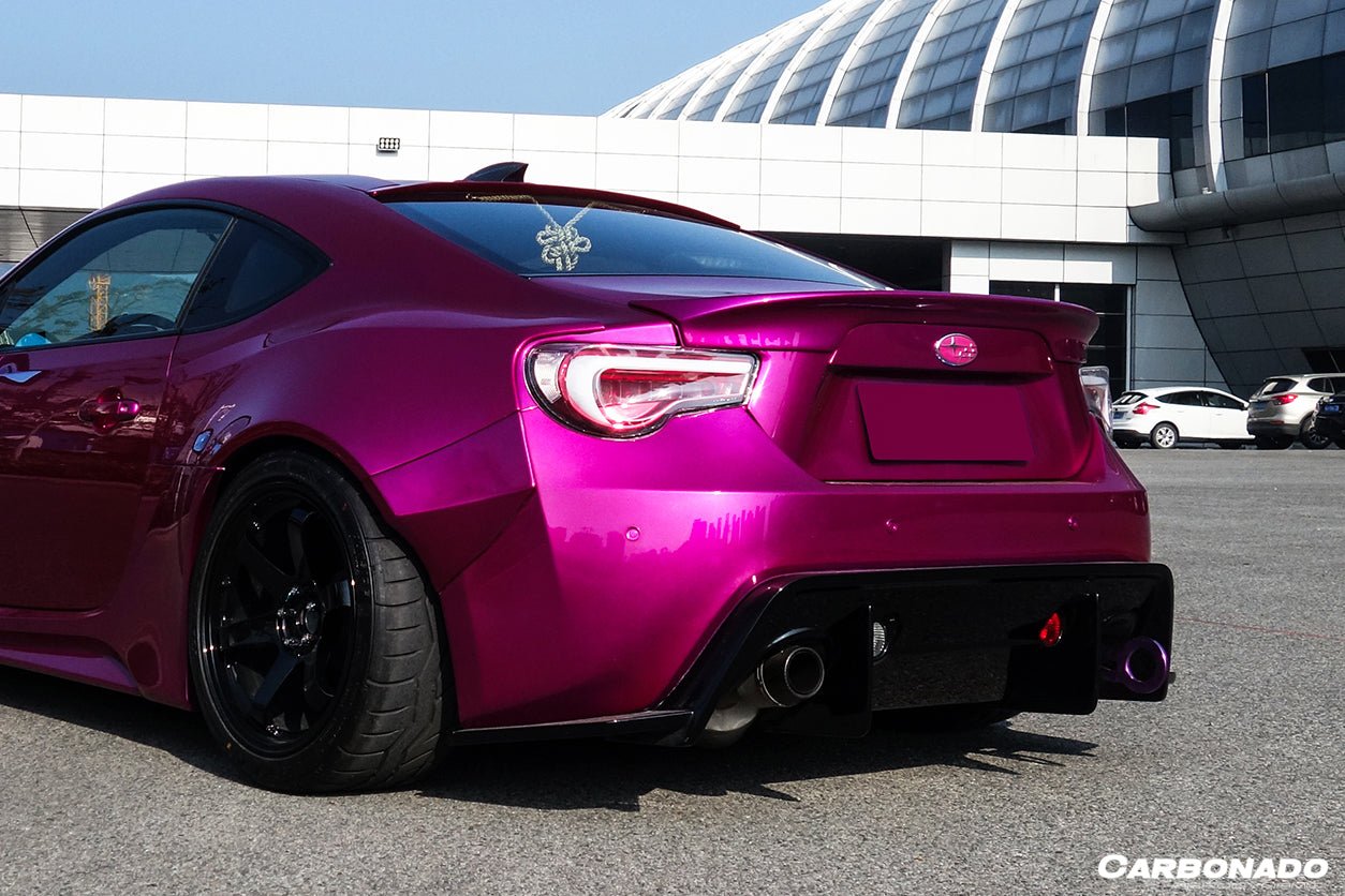 2012 - 2021 SCION FRS/ SUBARU BRZ AMN Style Rear Diffuser