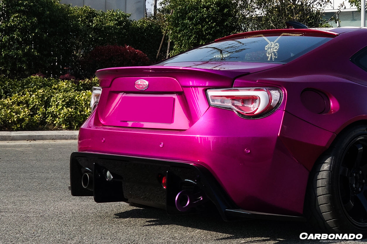 2012 - 2021 SCION FRS/ SUBARU BRZ AMN Style Rear Diffuser