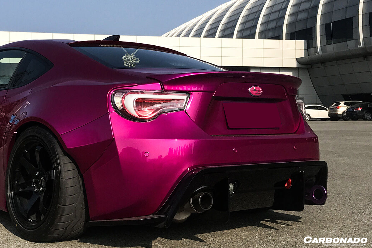 2012 - 2021 SCION FRS/ SUBARU BRZ AMN Style Rear Diffuser