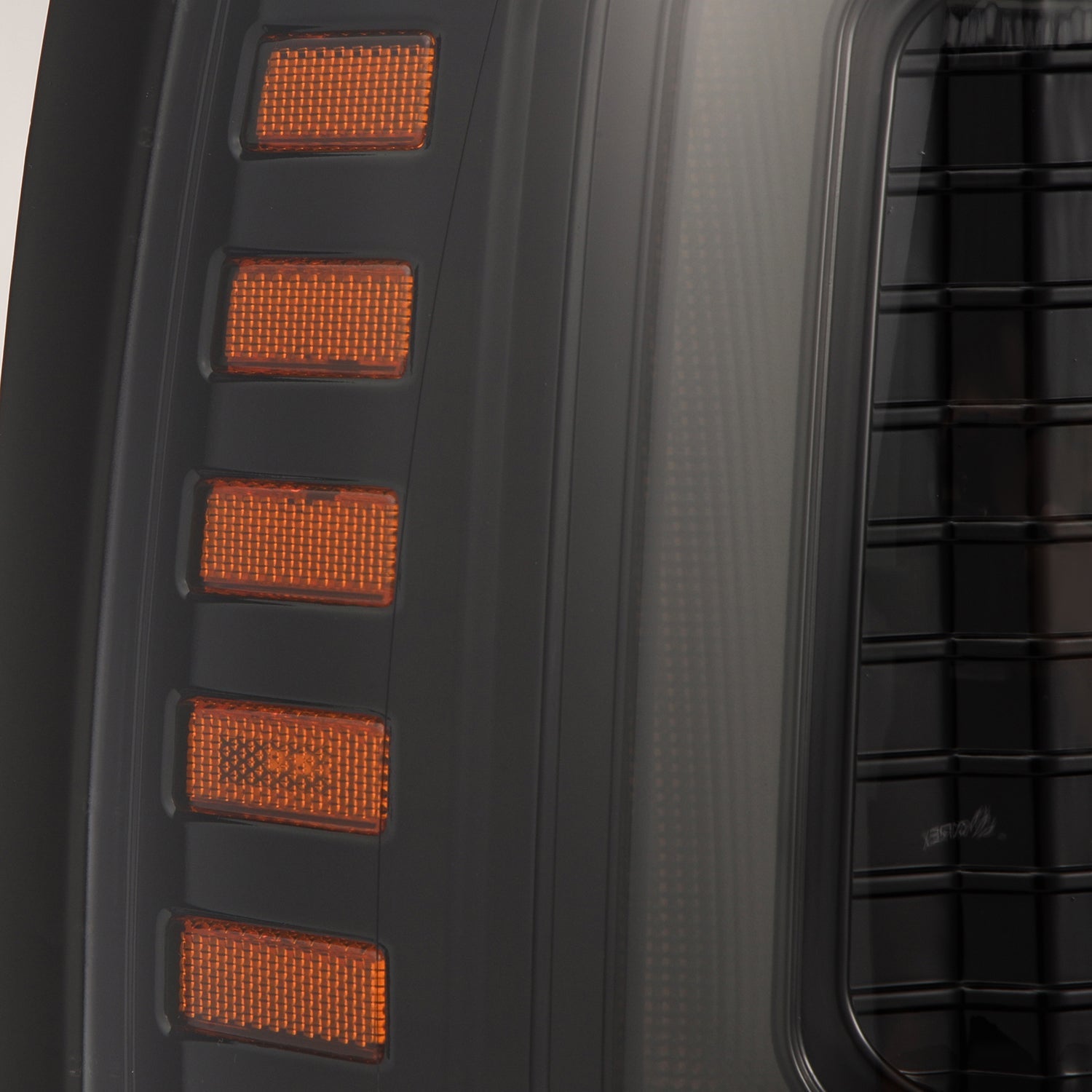 92-96 Ford F-Series/Bronco LUXX-Series LED Projector Headlights Alpha-Black | AlphaRex