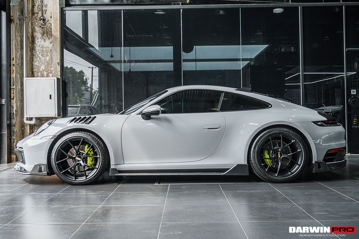 2019 - 2023 Porsche 911 992 Carrera S & 4 & 4S & Targa & Cabriolet BKSS Style Side Skirts