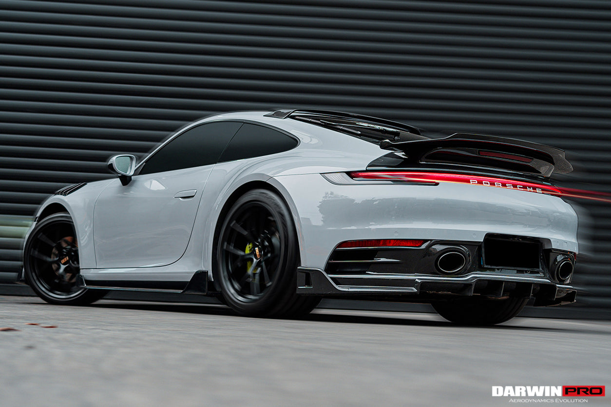 2019 - 2023 Porsche 911 992 Carrera S & 4 & 4S & Targa & Cabriolet BKSS Style Side Skirts