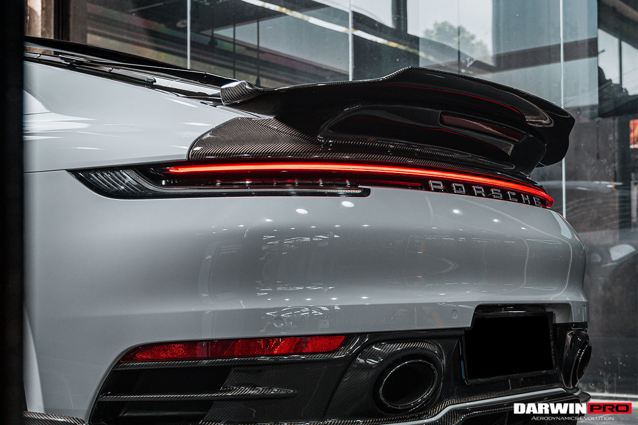 2019 - 2023 Porsche 911 992 Carrera S & 4 & 4S BKSSII Style Trunk Wing