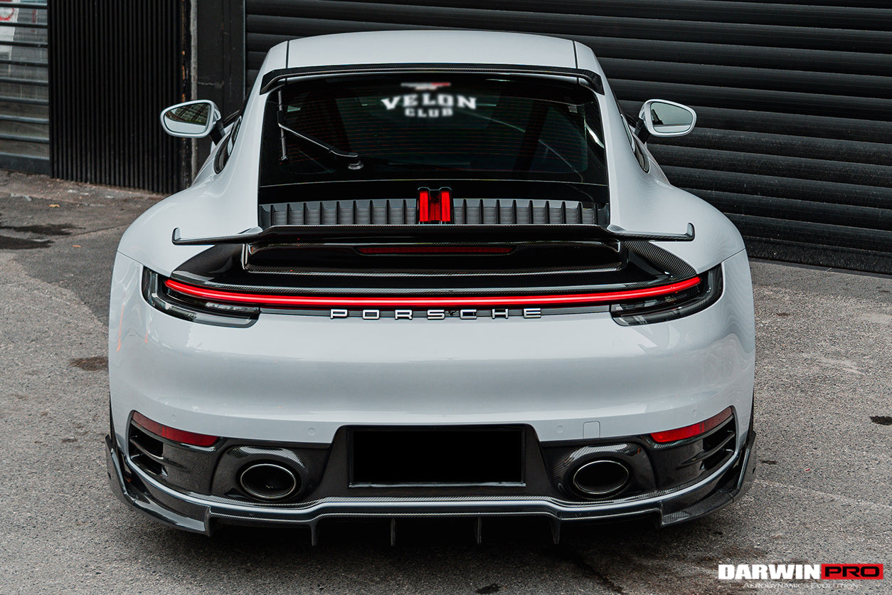 2019 - 2023 Porsche 911 992 Carrera S & 4 & 4S & Targa & Cabriolet BKSS Style Rear Lip