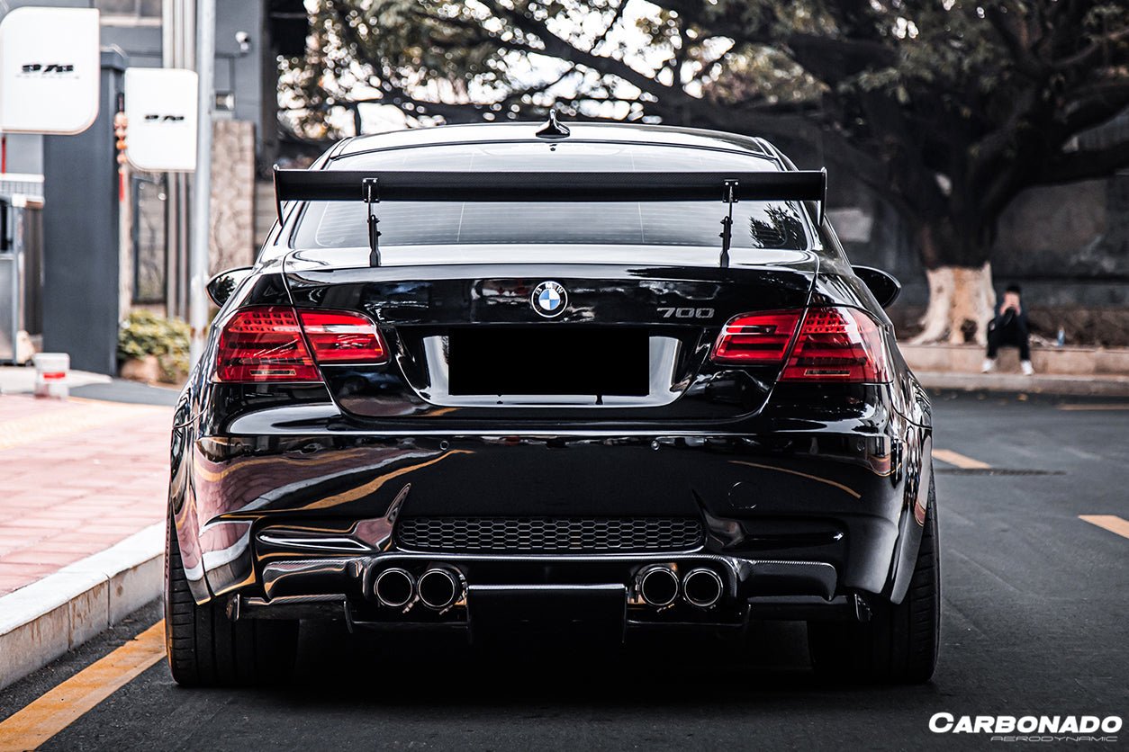 2008-2012 BMW M3 E92 E93 VA Style Carbon Fiber Rear Diffuser with Lip