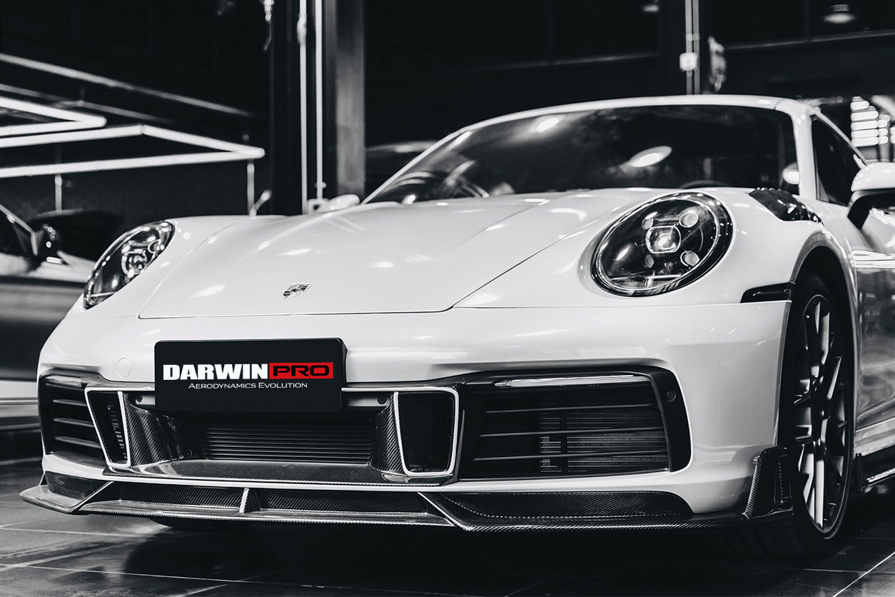 2019 - 2023 Porsche 911 992 Carrera S & 4 & 4S & Targa & Cabriolet BKSS Style Front Lip